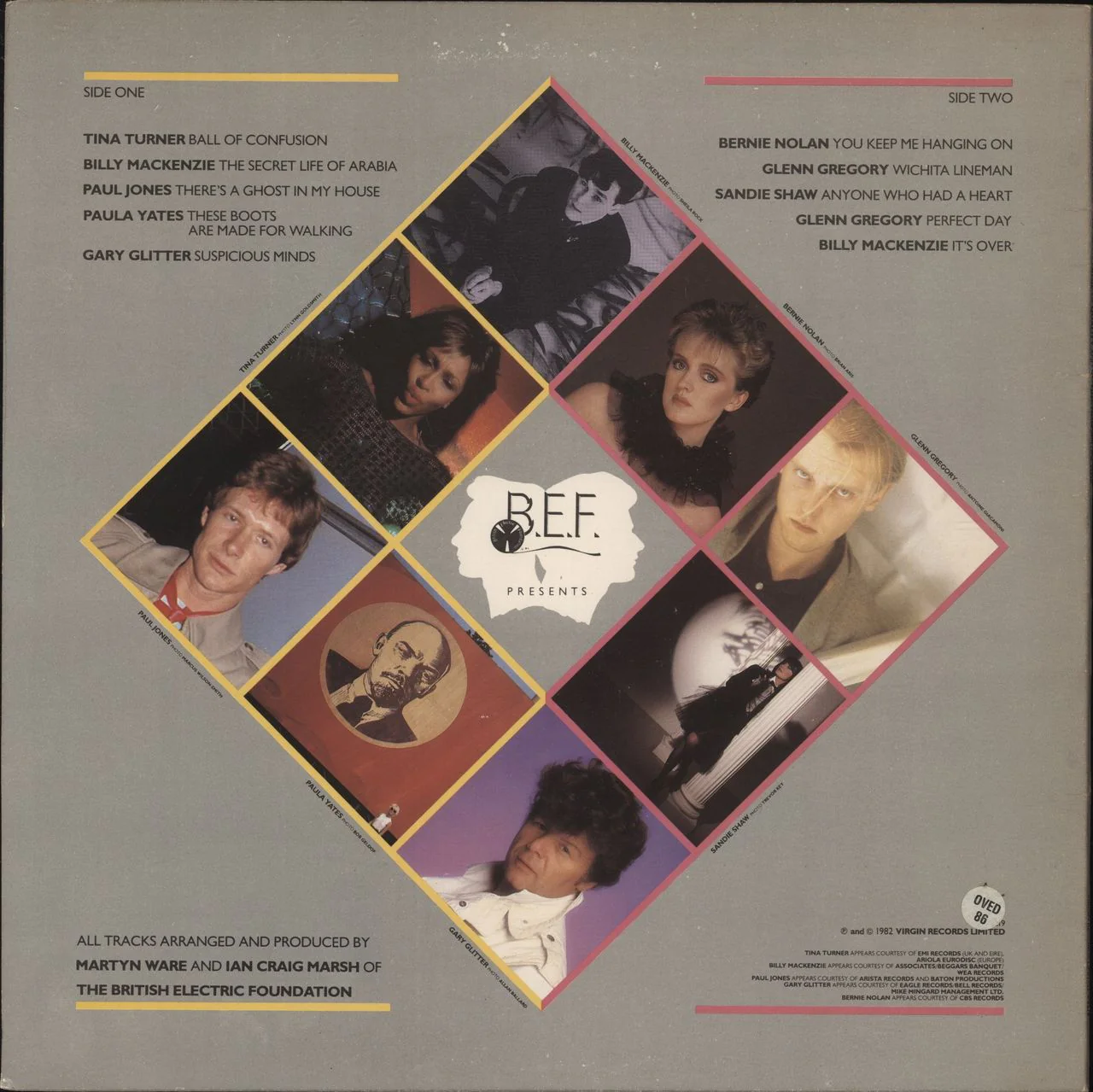 B.E.F. Music Of Quality And Distinction Volume 1 UK Vinyl LP - Image 3