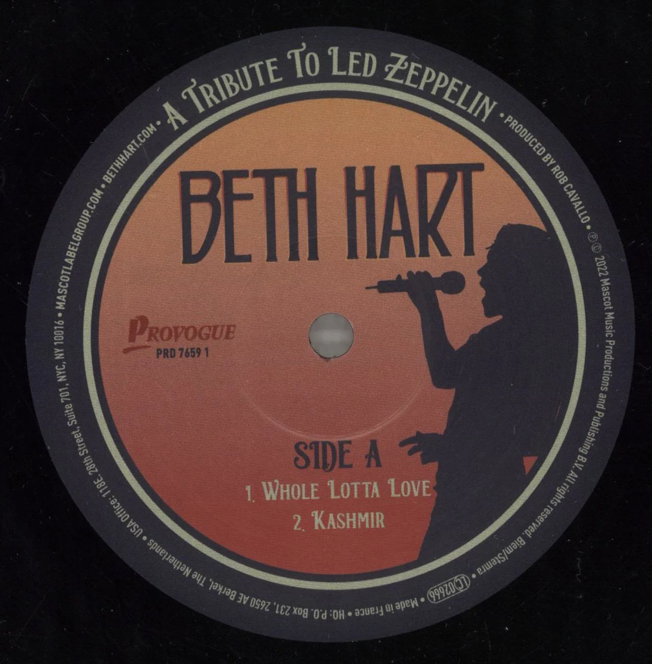 Beth Hart A Tribute To Led Zeppelin - 180 Gram Vinyl - EX UK 2-LP vinyl set - Image 2
