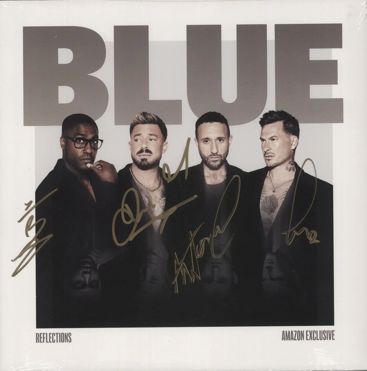 Blue (00s) Reflections - Silver Vinyl, Alternate Cover + Autographed - Sealed UK Vinyl LP