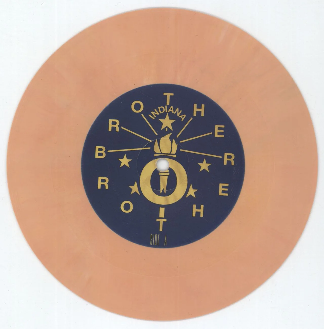 Brother O'Brother Brother O'Brother - Orange Marble US 7" vinyl - Image 2