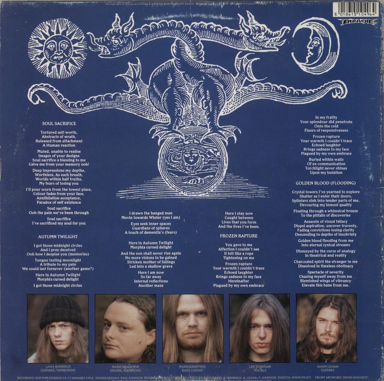 Cathedral Soul Sacrifice - VG Sleeve UK 12" vinyl - Image 3