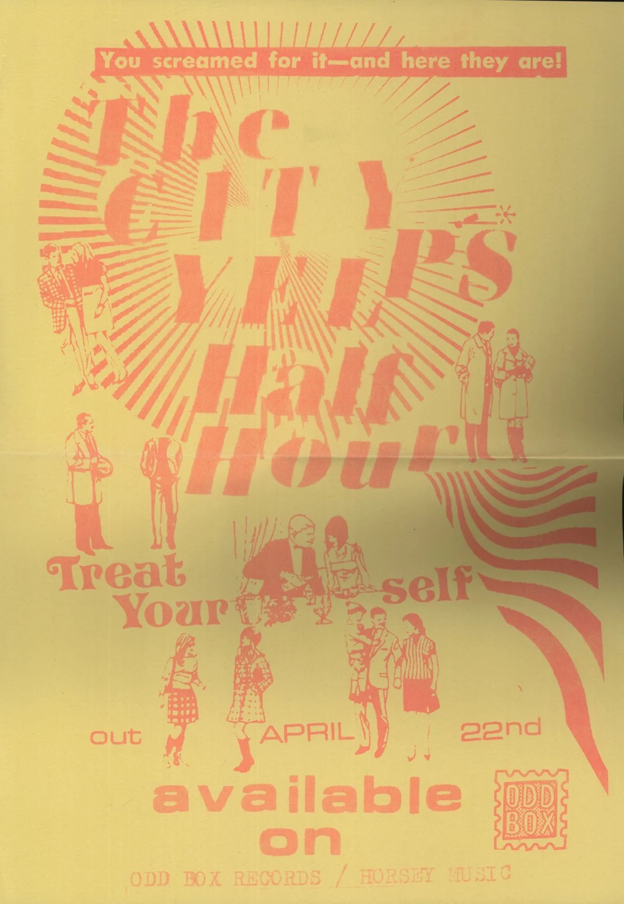 City Yelps The City Yelps Half Hour UK Vinyl LP - Image 4