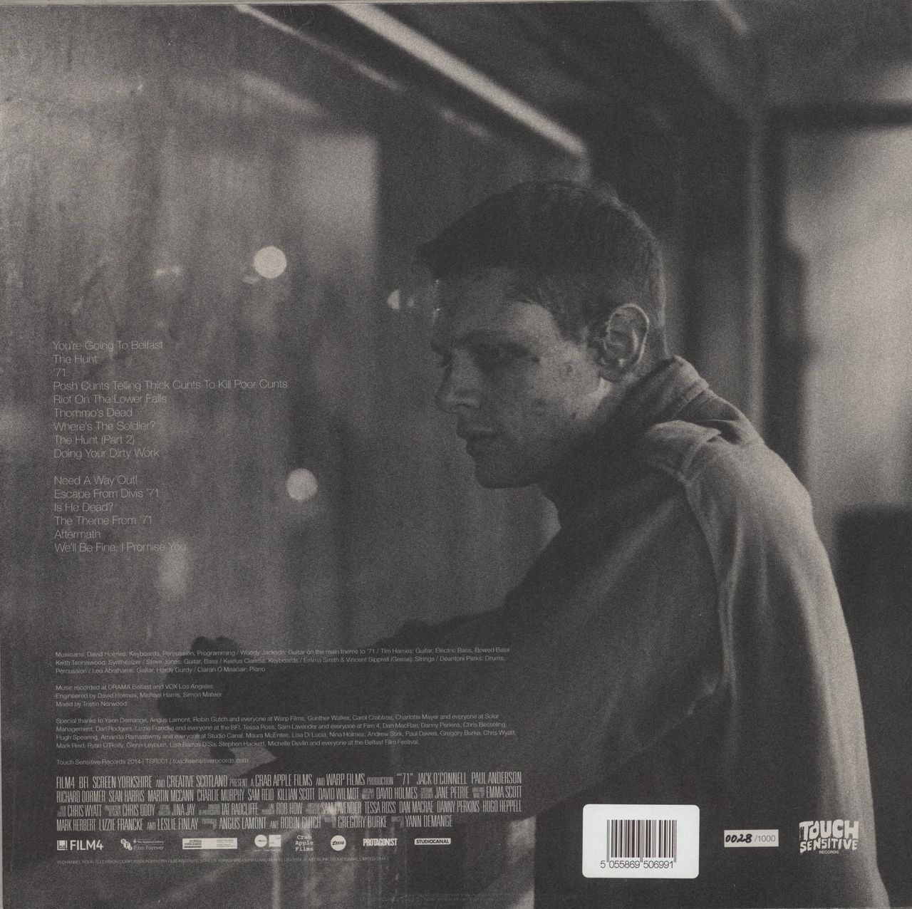 David Holmes '71 [Original Motion Picture Soundtrack] - Numbered UK Vinyl LP - Image 3