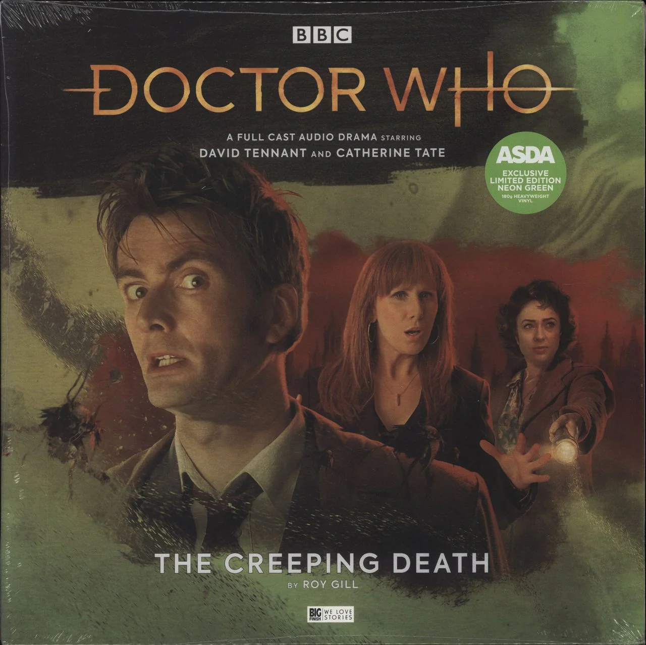 Doctor Who The Creeping Death - 180 Gram Neon Green Vinyl - Sealed UK Vinyl LP