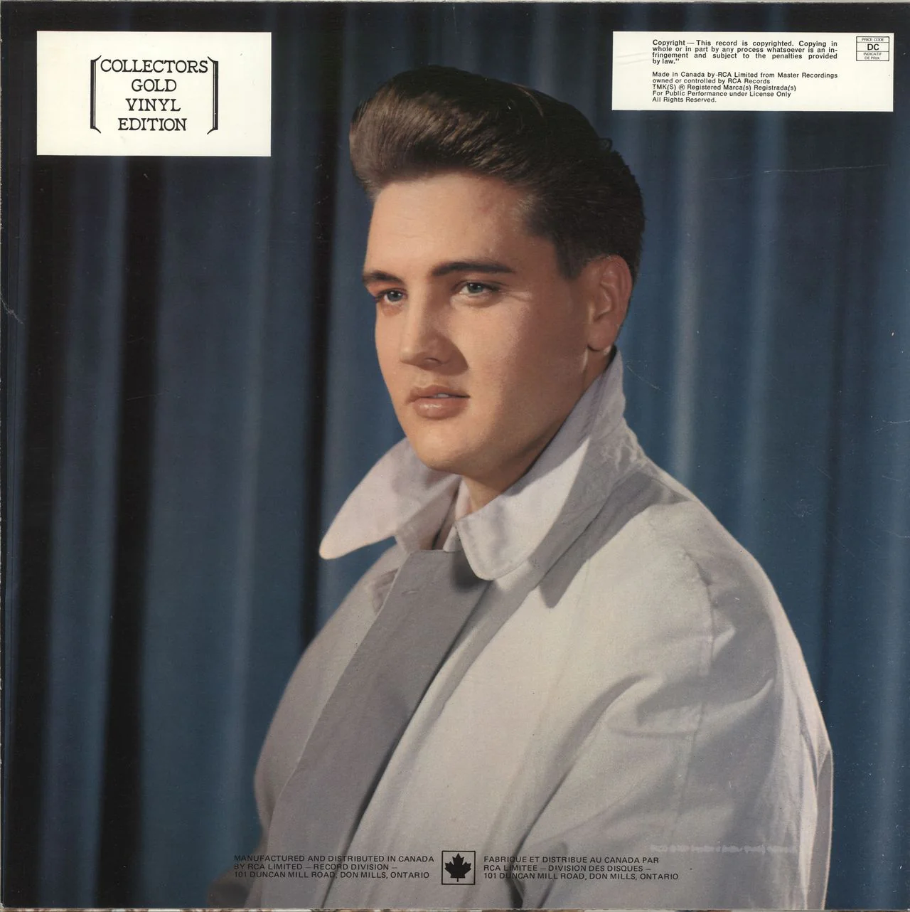 Elvis Presley 50,000,000 Elvis Fans Can't Be Wrong - Gold Vinyl - EX Canadian Vinyl LP - Image 3