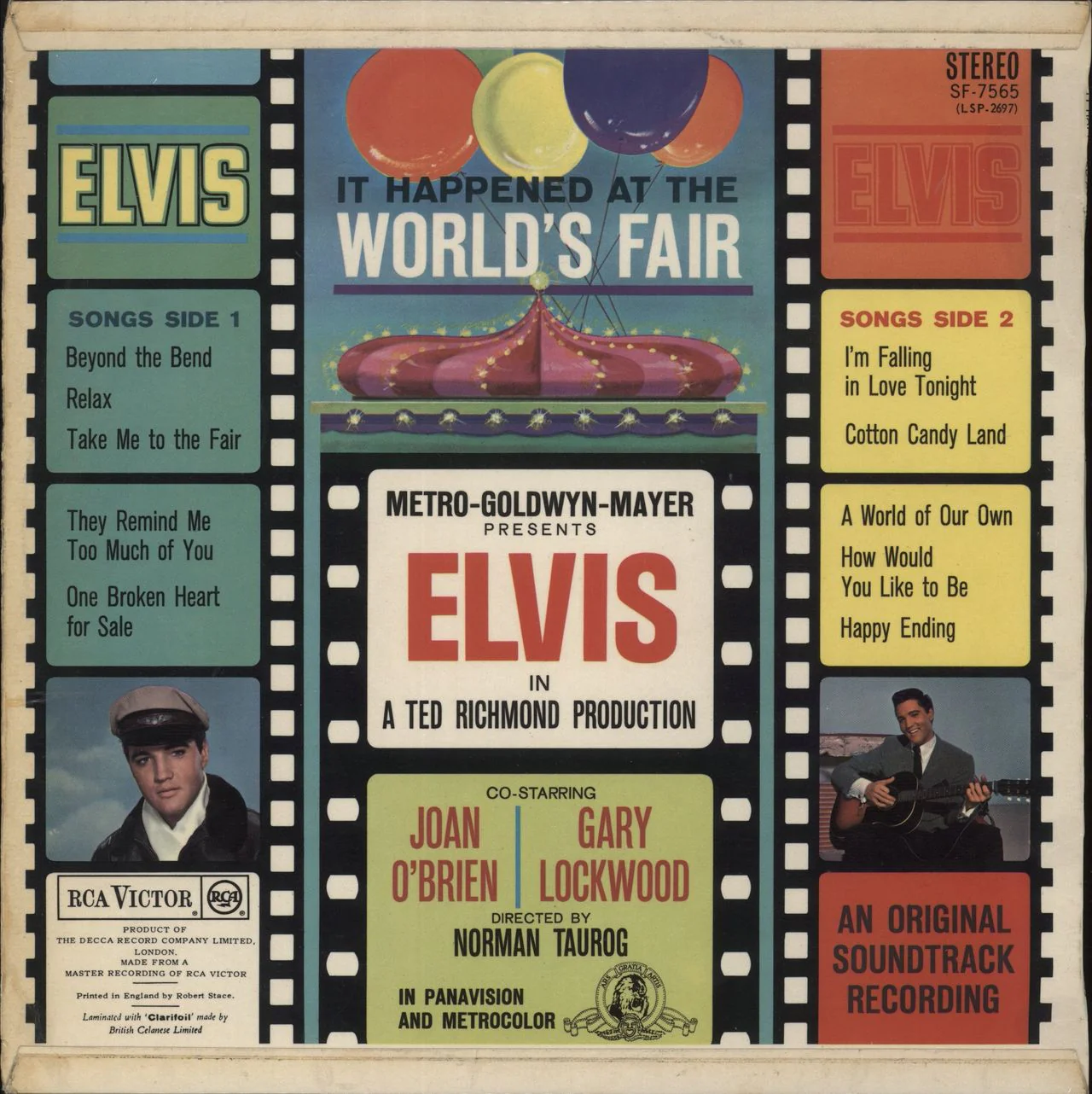 Elvis Presley It Happened At The World's Fair - 1st - EX UK Vinyl LP - Image 3