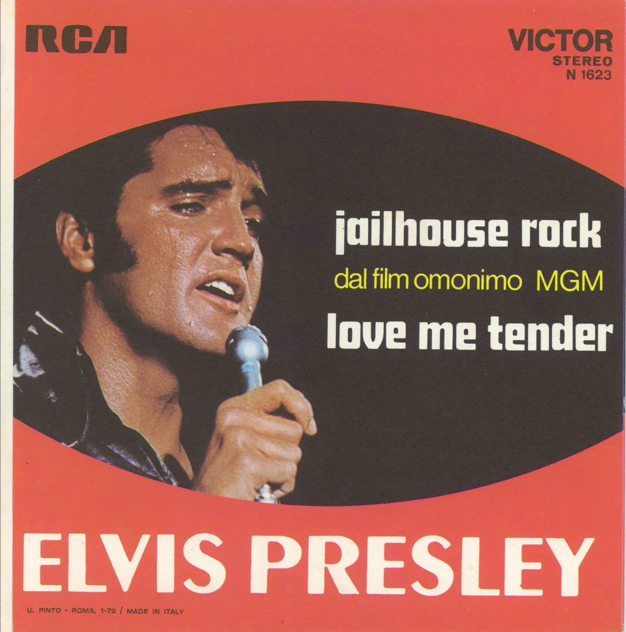 Elvis Presley Jailhouse Rock Italian 7" vinyl - Image 3