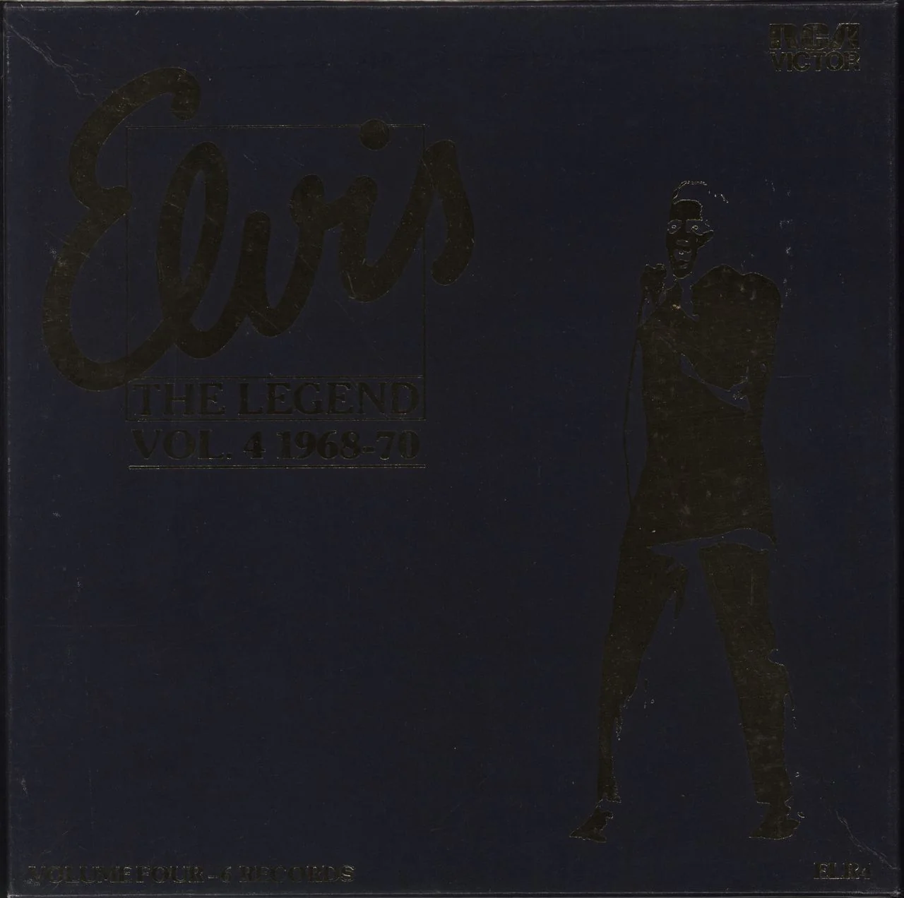 Elvis Presley The Legend Vol. 4 1968-70 Australian Vinyl box set