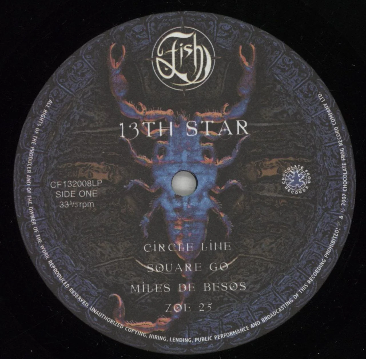 Fish 13th Star - 180gm - Autographed UK 2-LP vinyl set - Image 4