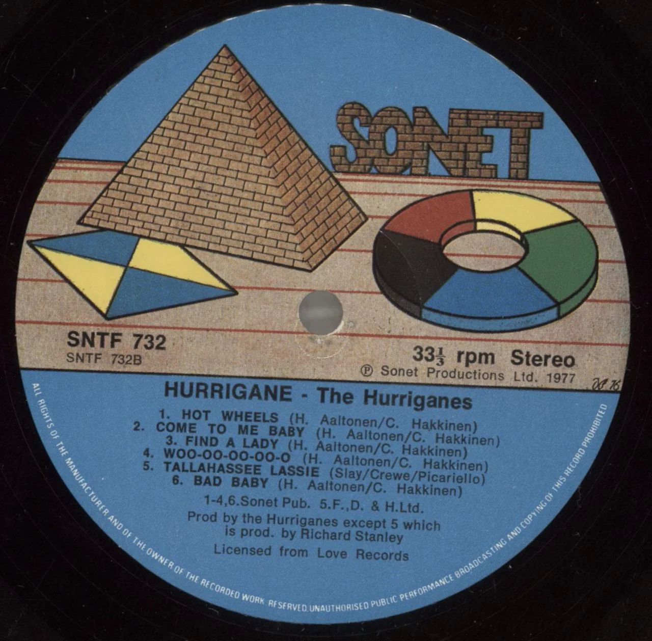 Hurriganes Hurrigane By The Hurriganes UK Vinyl LP - Image 2