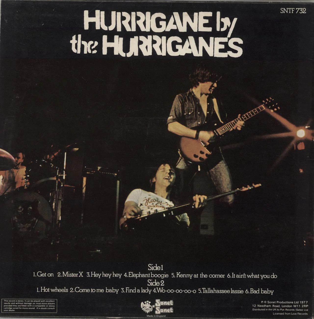 Hurriganes Hurrigane By The Hurriganes UK Vinyl LP - Image 3