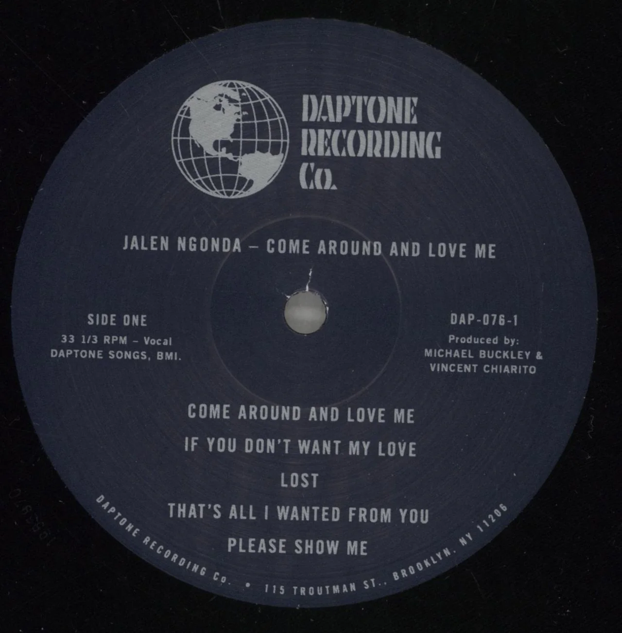 Jalen Ngonda Come Around And Love Me US Vinyl LP - Image 2