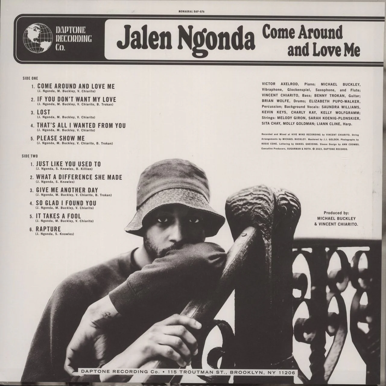 Jalen Ngonda Come Around And Love Me US Vinyl LP - Image 3