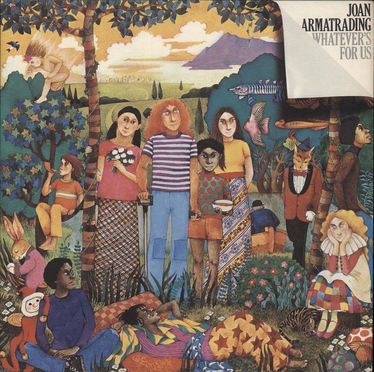 Joan Armatrading Whatever's For Us - 1st - Gatefold UK Vinyl LP