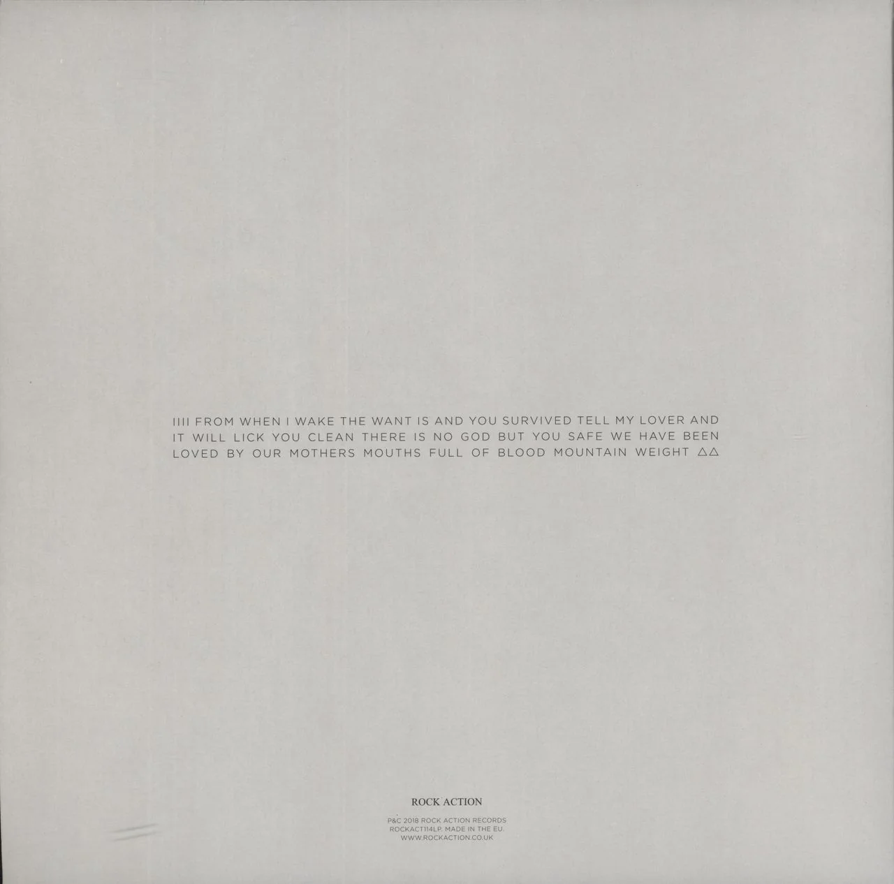 Kathryn Joseph From When I Wake The Want Is - Clear Vinyl + Autographed Insert UK Vinyl LP - Image 3