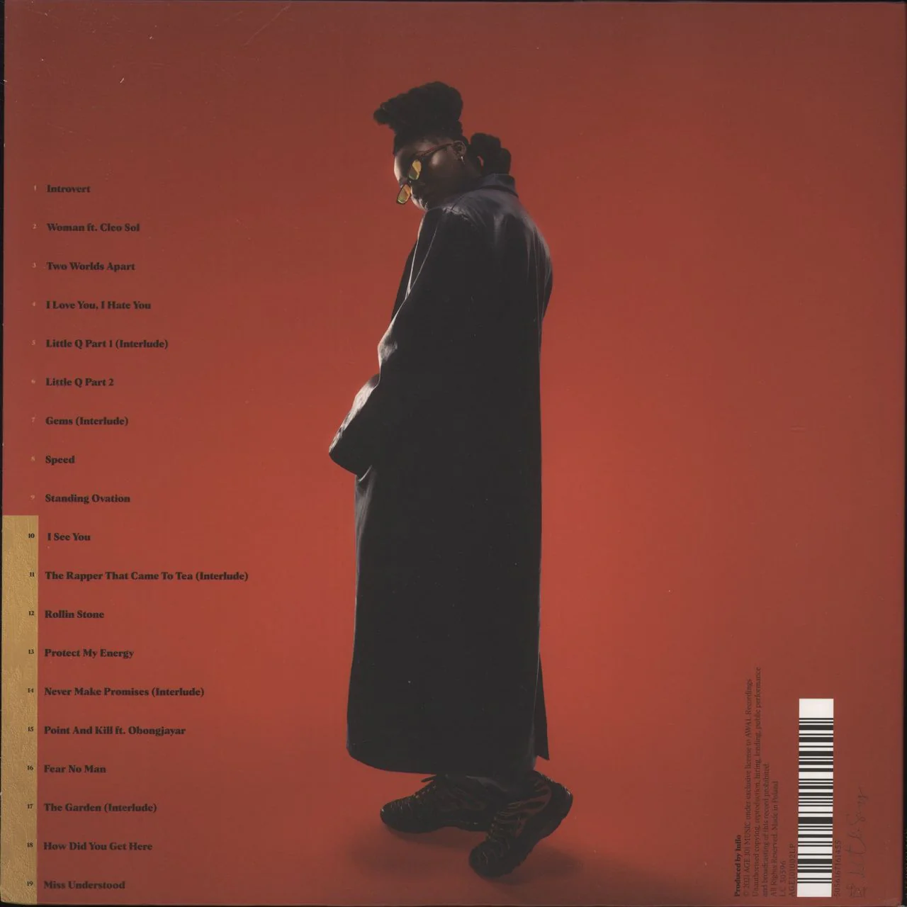 Little Simz Sometimes I Might Be Introvert - Milky Clear Vinyl UK 2-LP vinyl set - Image 3