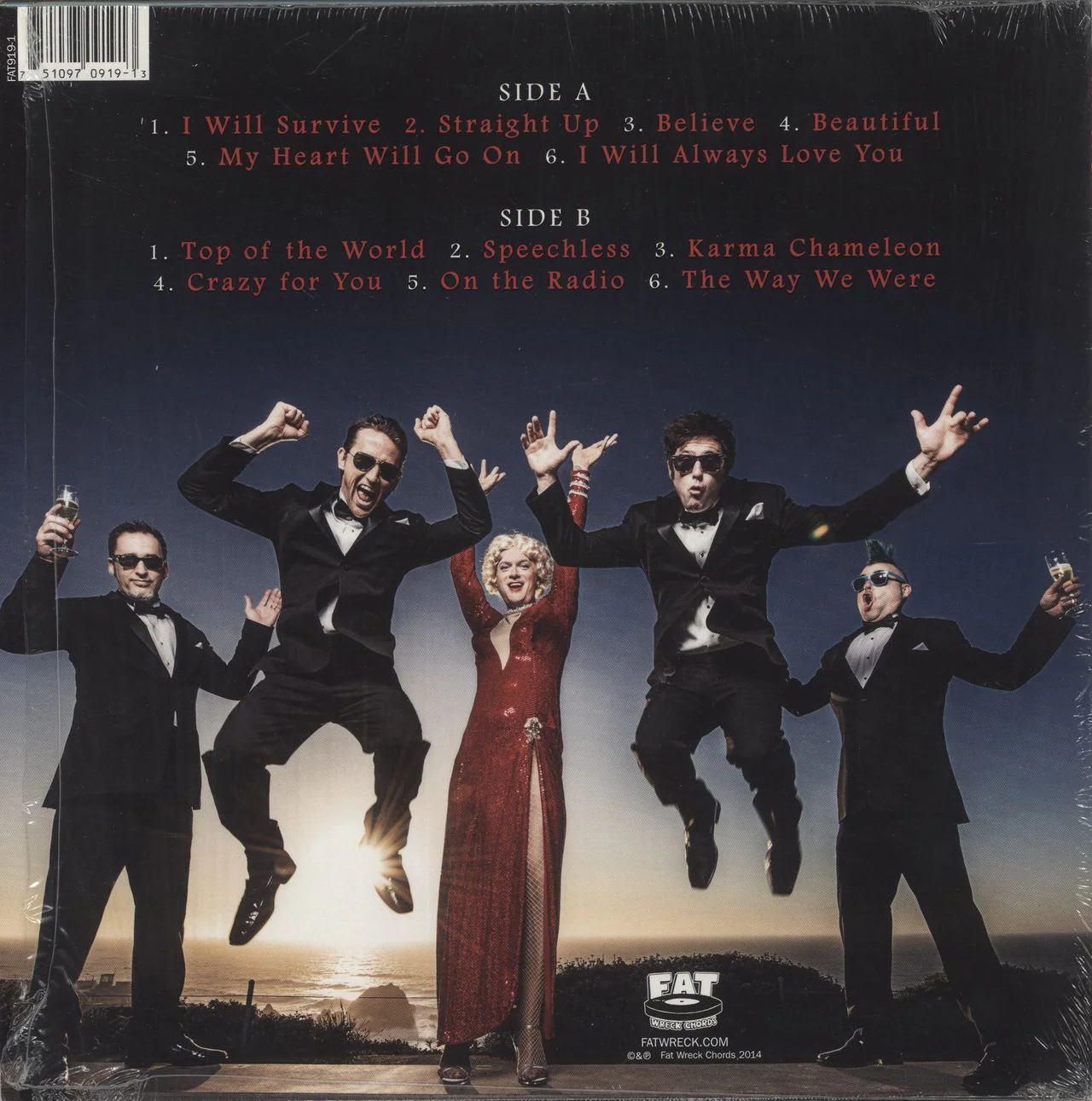 Me First & The Gimme Gimme's Are We Not Men? We Are Diva - Silver Vinyl US Vinyl LP - Image 3