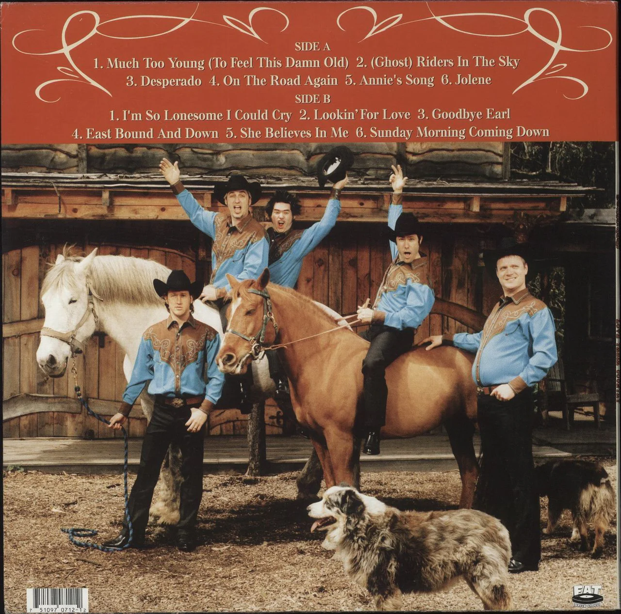Me First & The Gimme Gimme's Love Their Country US Vinyl LP - Image 3