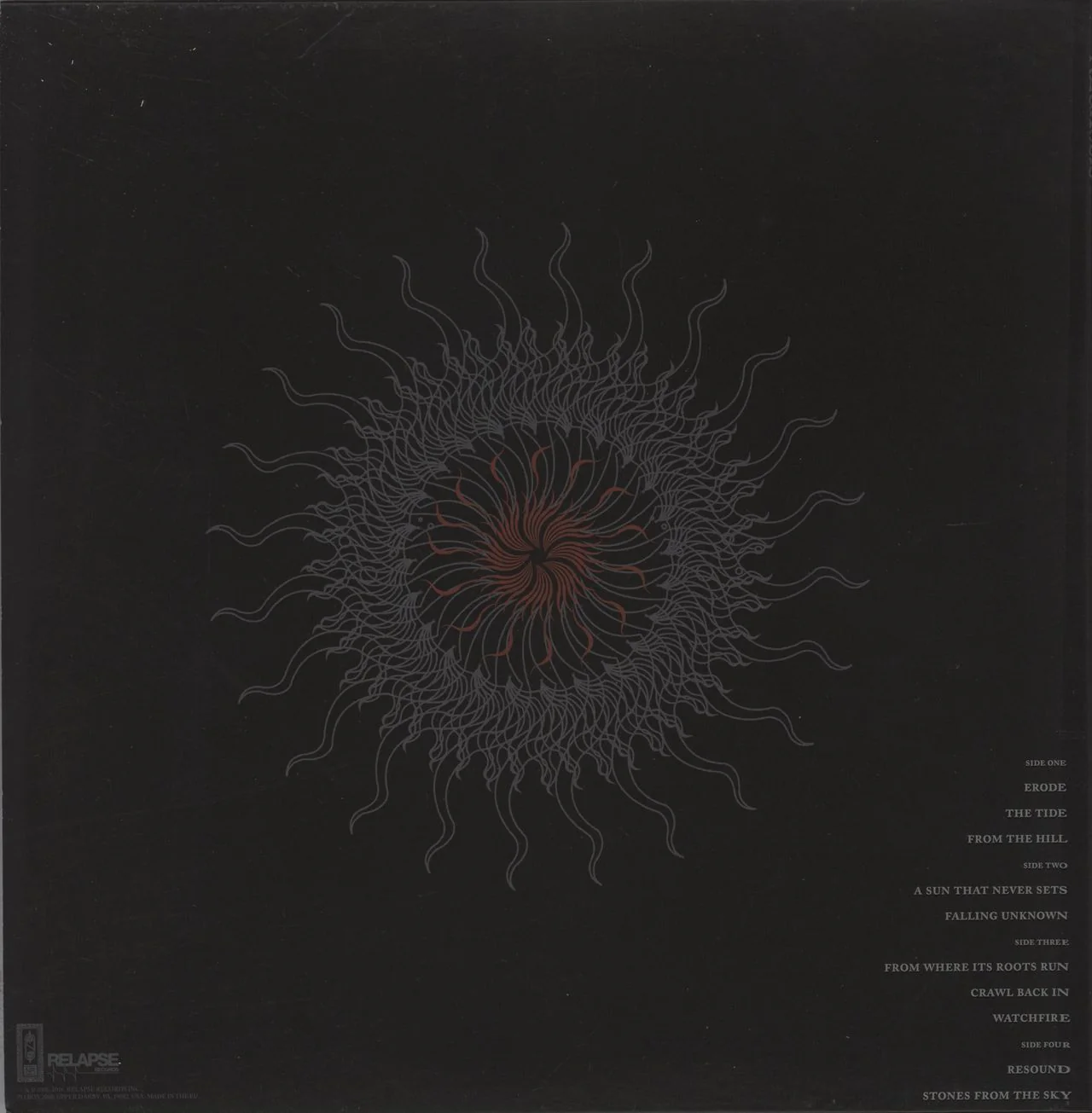 Neurosis A Sun That Never Sets - Oxblood Vinyl US 2-LP vinyl set - Image 3