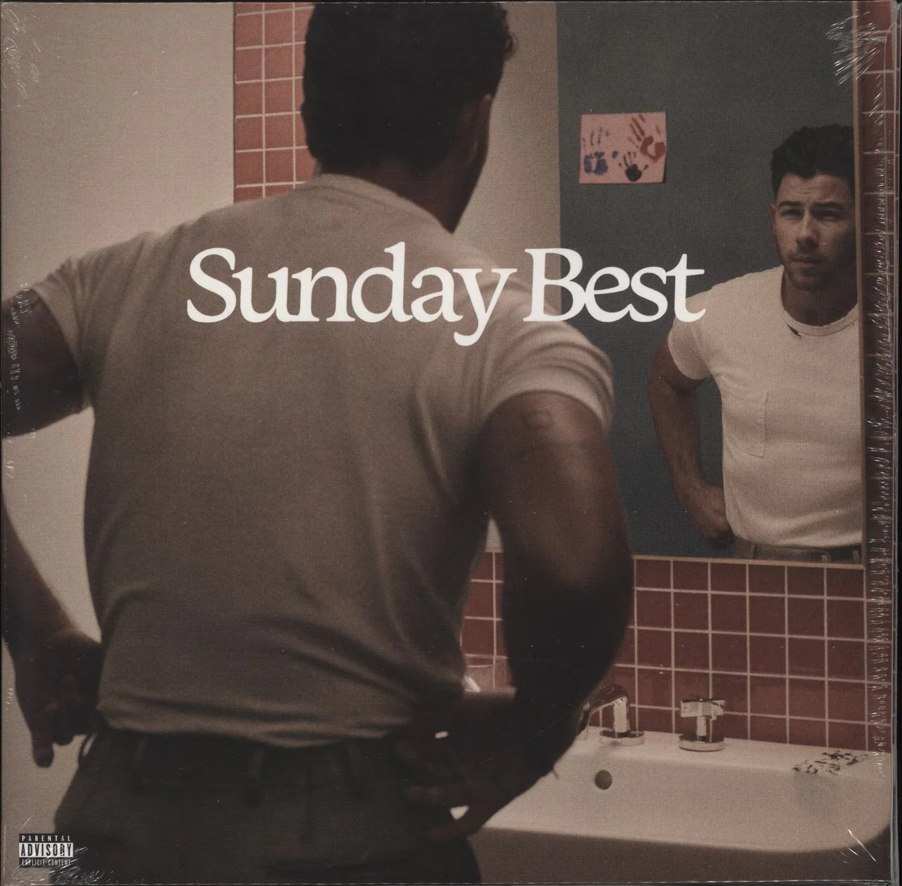 Nick Jonas Sunday Best - Bone Vinyl + Autographed Art Card - Sealed UK Vinyl LP