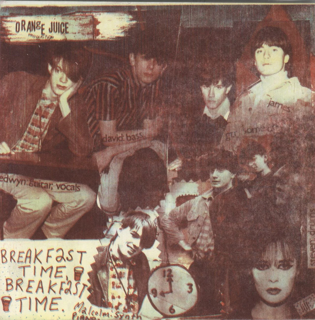 Orange Juice Simply Thrilled Honey + Insert - 2nd UK 7" vinyl - Image 3