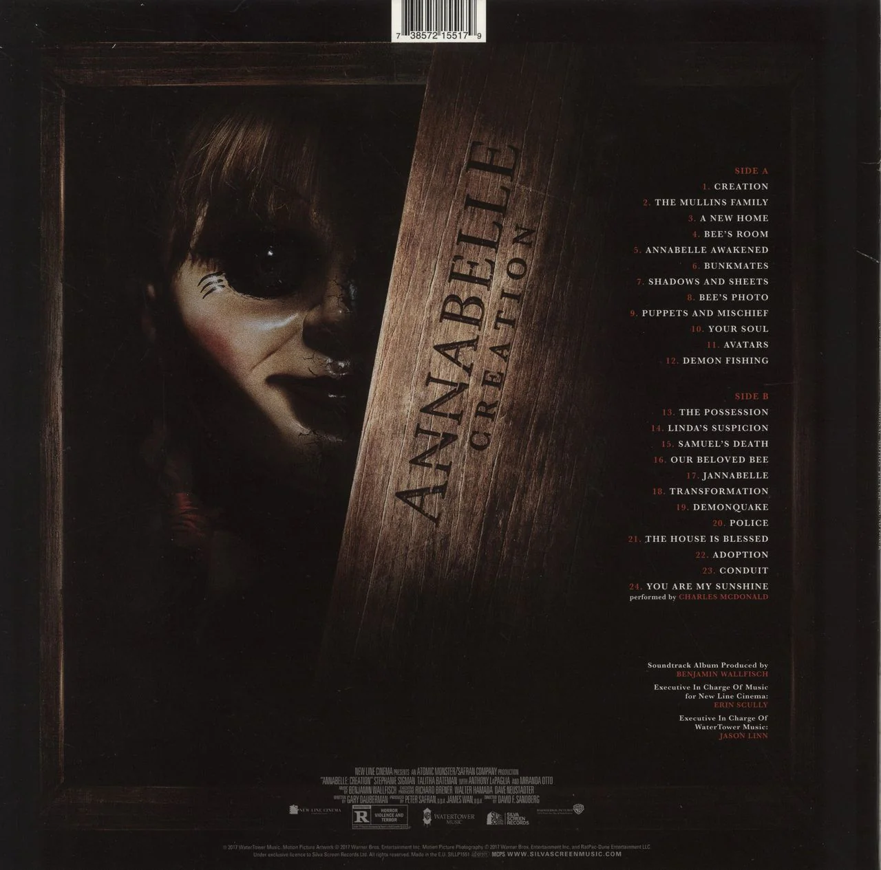 Original Soundtrack Annabelle: Creation - White Vinyl UK Vinyl LP - Image 3