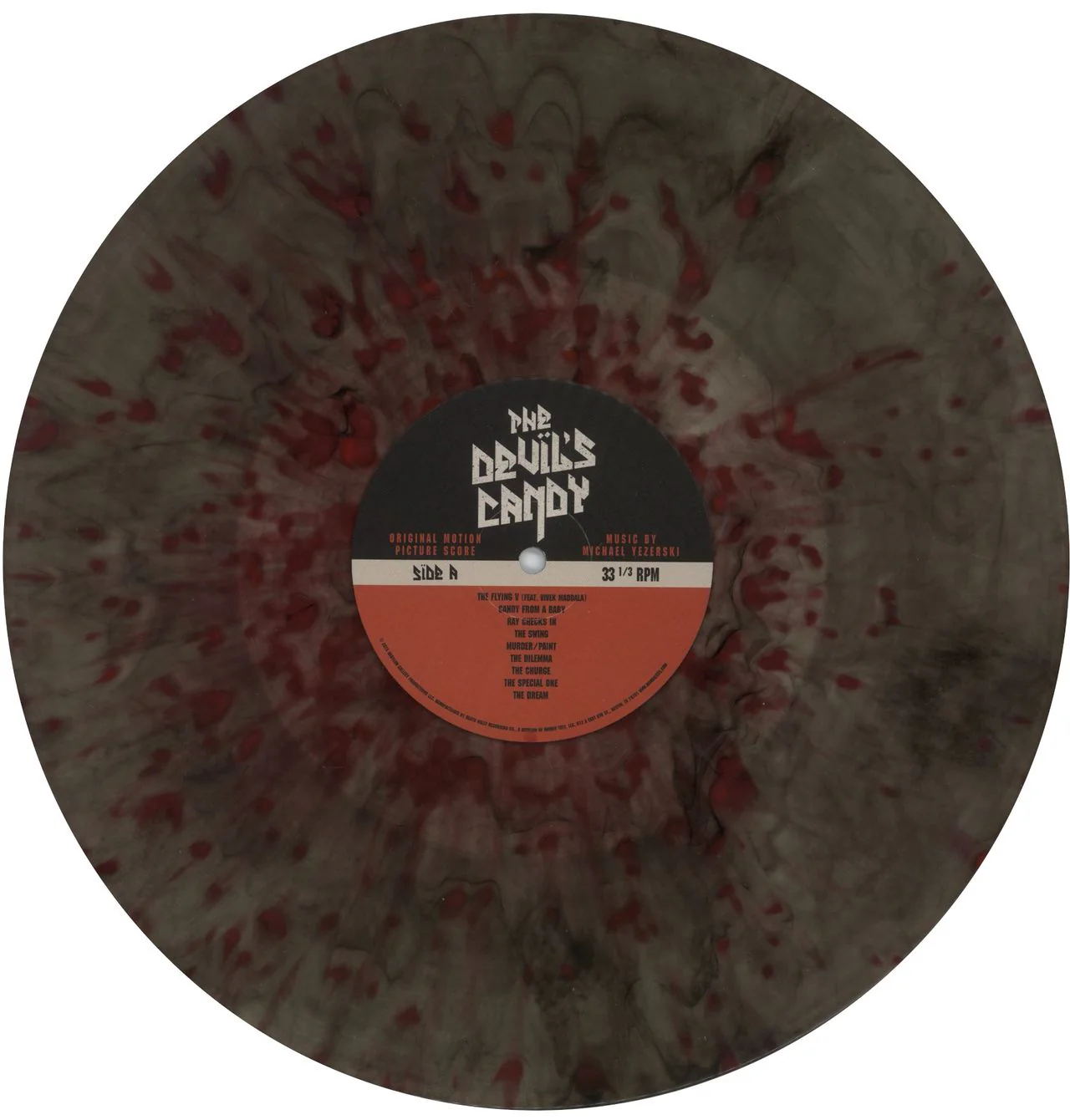Original Soundtrack The Devil's Candy - Clear Vinyl With Red Blood Splatter Vinyl US Vinyl LP - Image 2