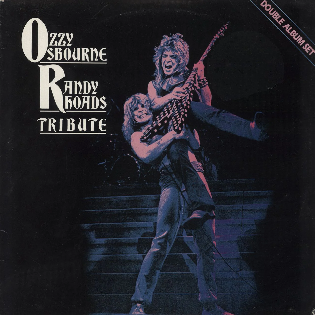 Ozzy Osbourne Tribute + Poster - VG UK 2-LP vinyl set