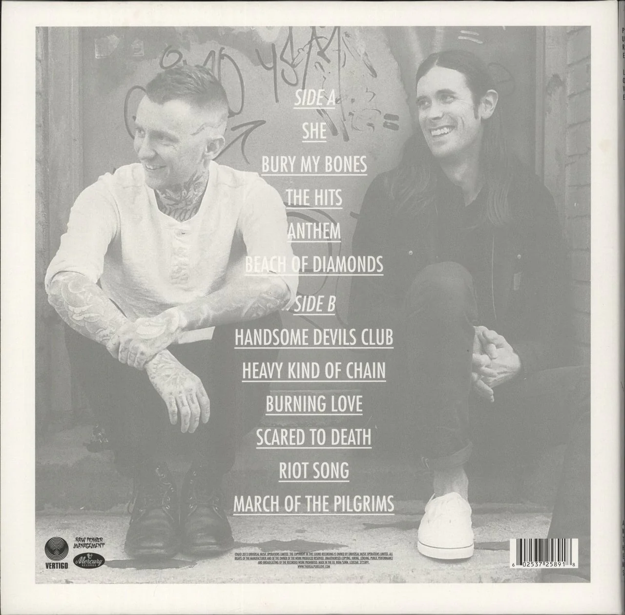 Pure Love Anthems - White Vinyl UK Vinyl LP - Image 3