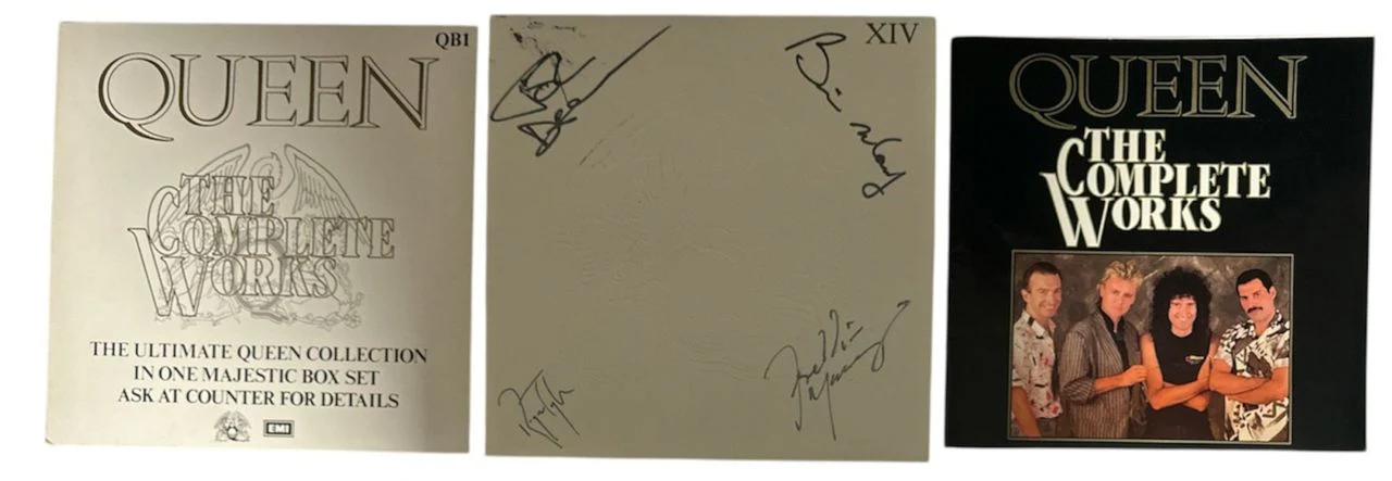 Queen The Complete Works - Fully Autographed UK Vinyl box set - Image 5