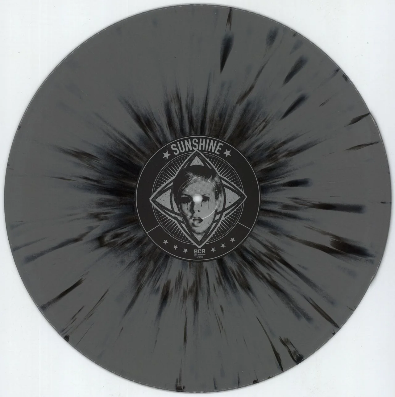 Shooter Jennings You Are My Sunshine - Black & Grey Splatter Vinyl US 12" vinyl - Image 2