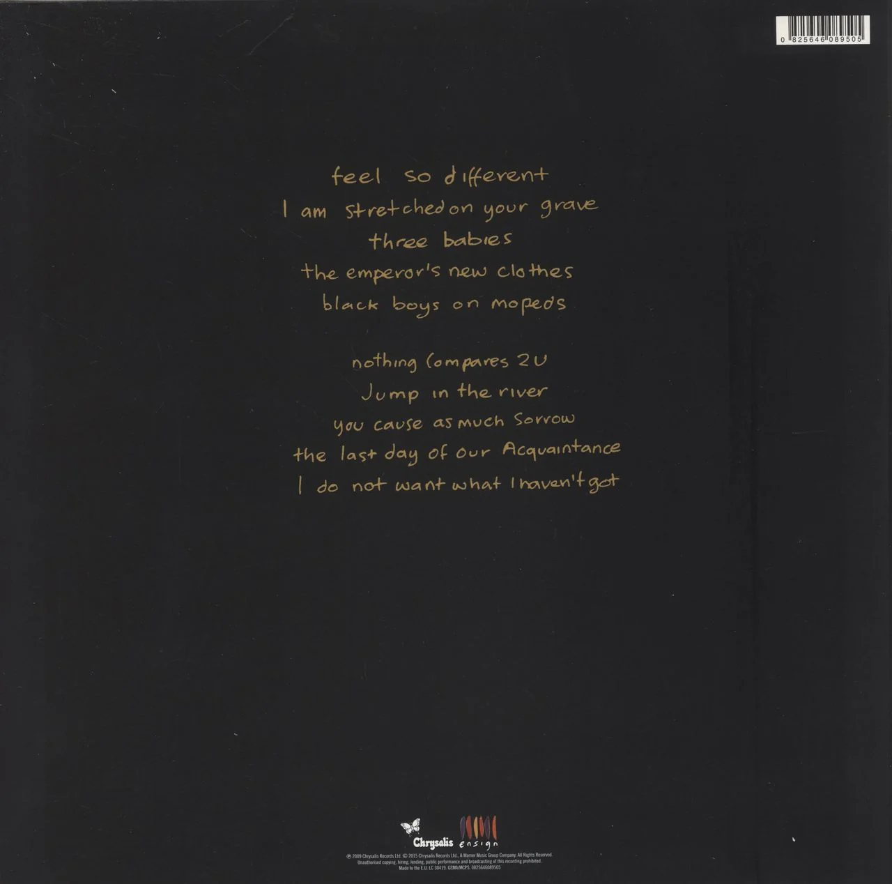 Sinead O'Connor I Do Not Want What I Haven't Got - Remastered 180 Gram Black Vinyl UK Vinyl LP - Image 3