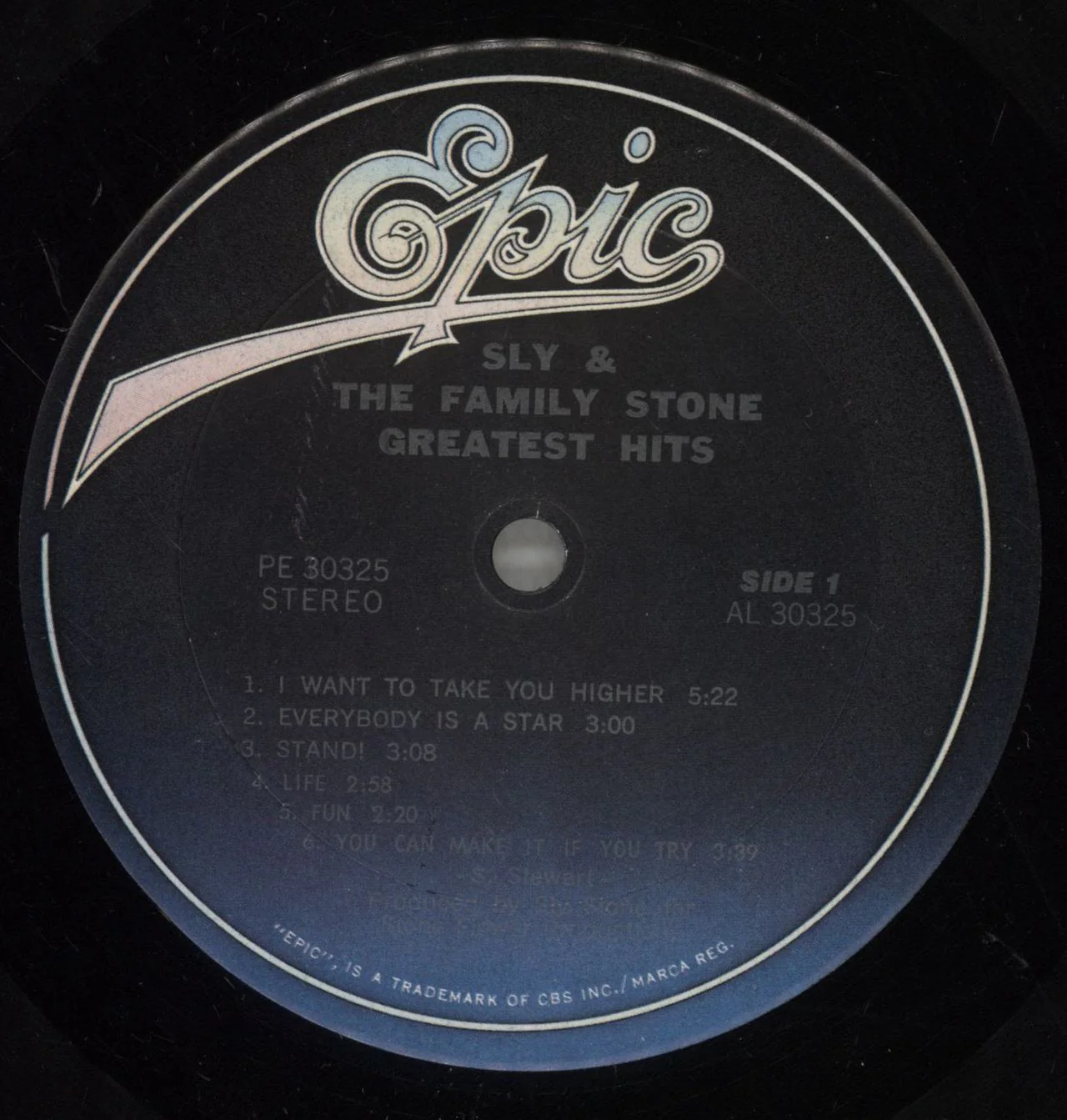 Sly & The Family Stone Greatest Hits US Vinyl LP - Image 2