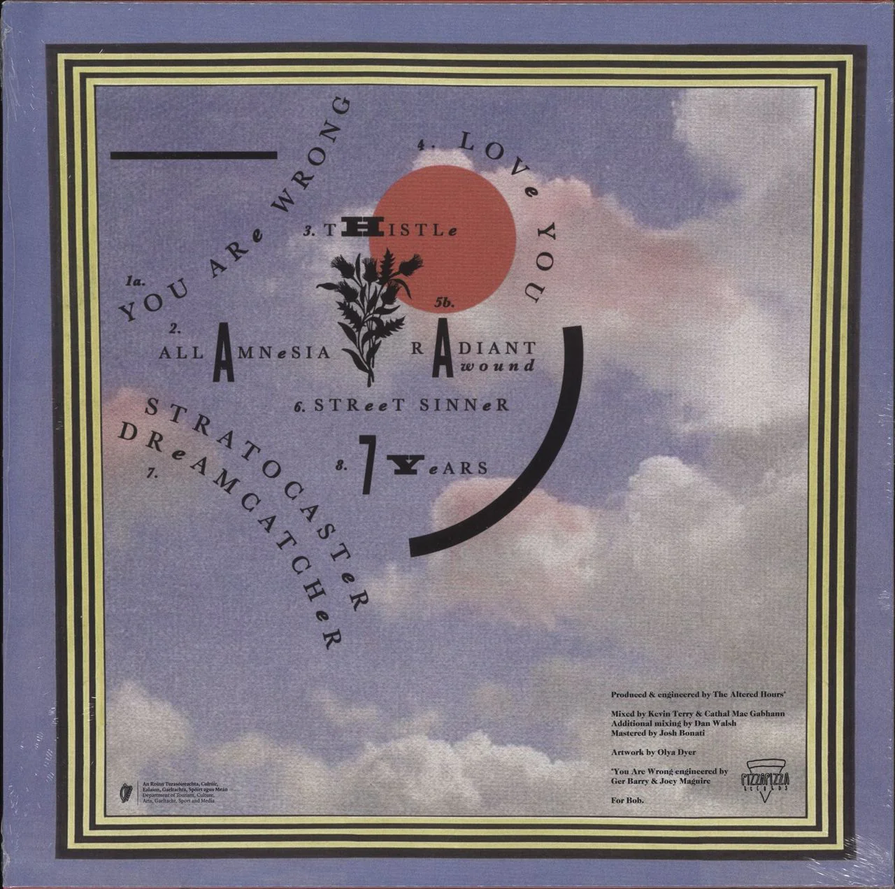 The Altered Hours Convertible - Cream Vinyl UK Vinyl LP - Image 3