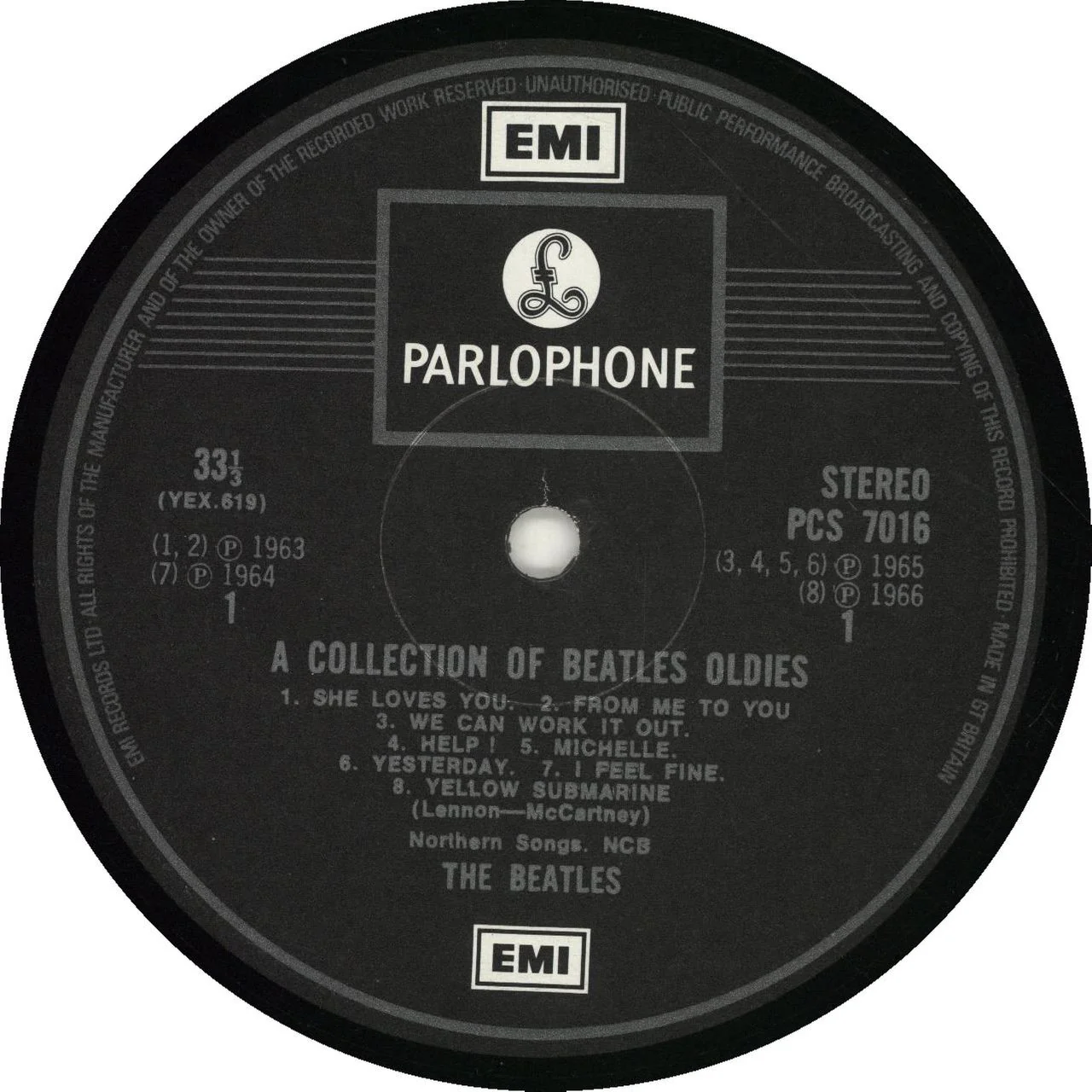 The Beatles A Collection Of Beatles Oldies - EMI UK Vinyl LP - Image 2