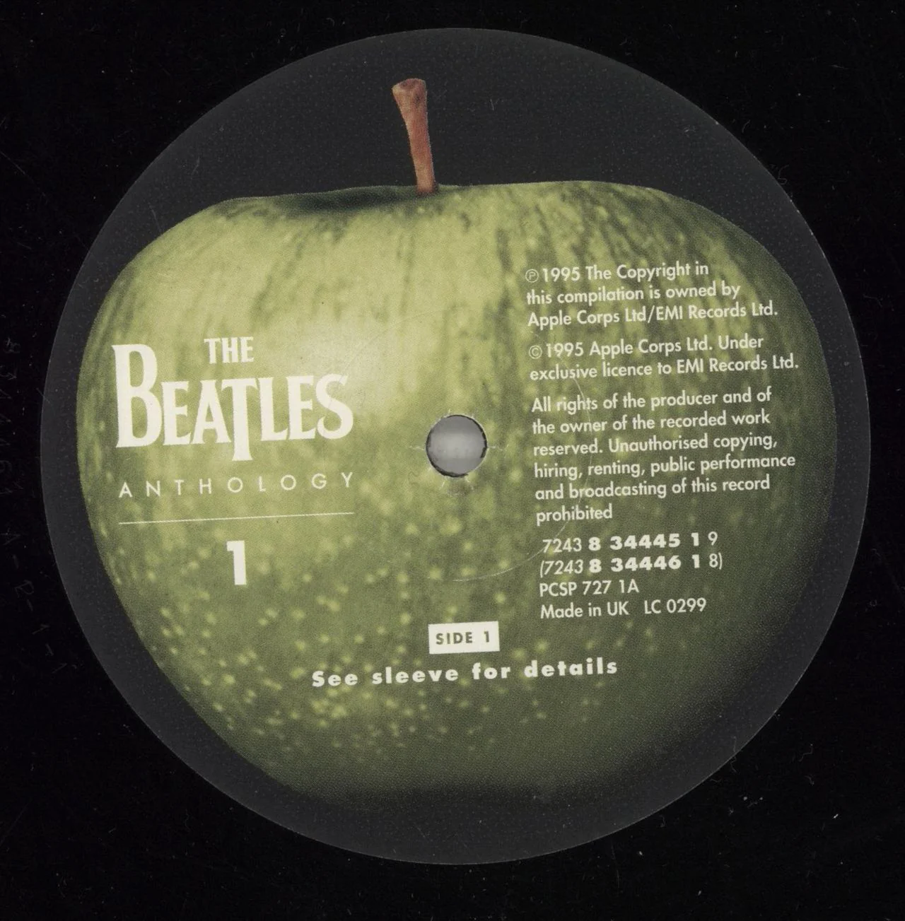 The Beatles Anthology 1 - VG Sleeve UK 3-LP vinyl set - Image 2