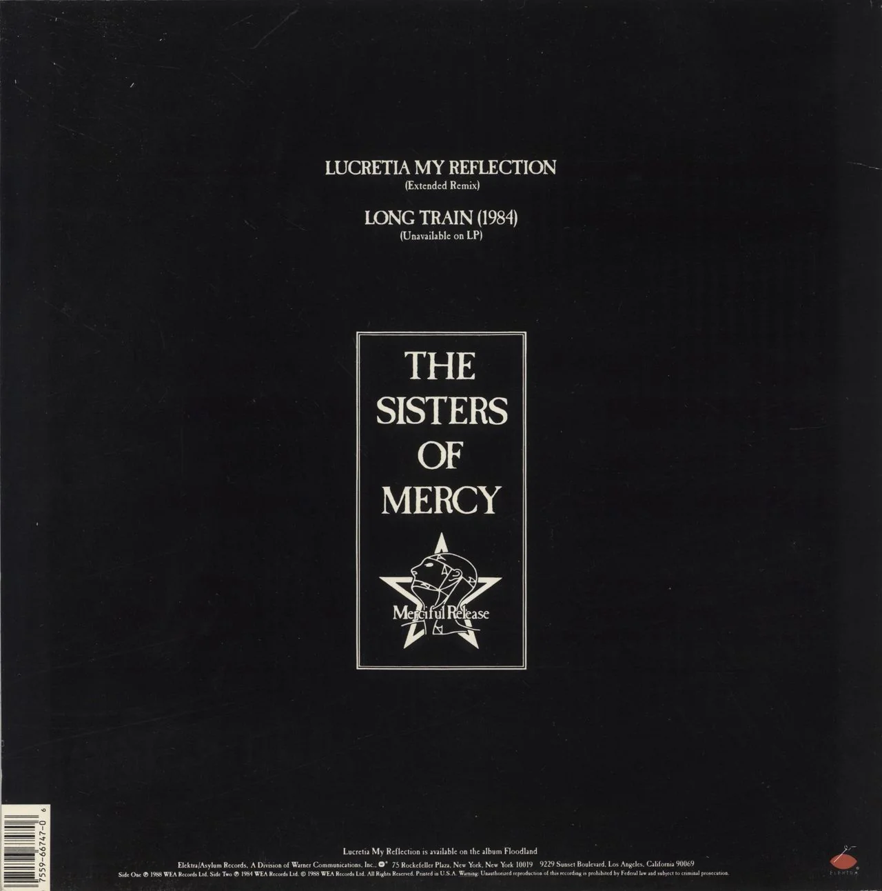 The Sisters Of Mercy Lucretia My Reflection US 12" vinyl - Image 3