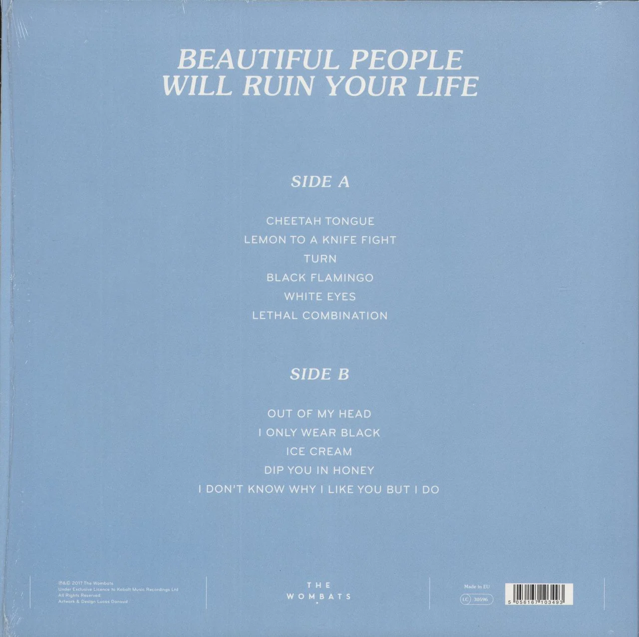 The Wombats Beautiful People Will Ruin Your Life - Clear Vinyl UK Vinyl LP - Image 3