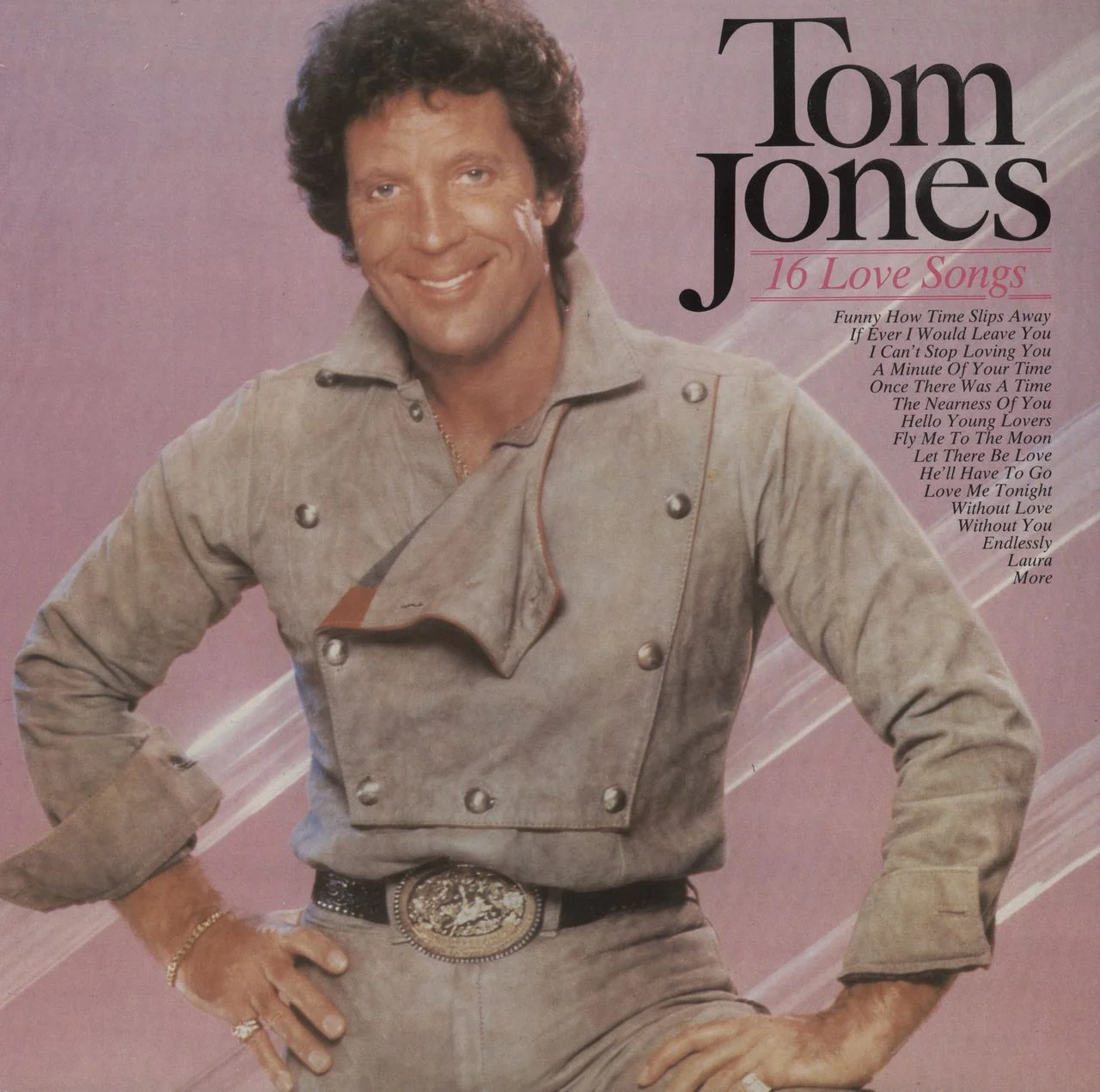 Tom Jones 16 Love Songs UK Vinyl LP