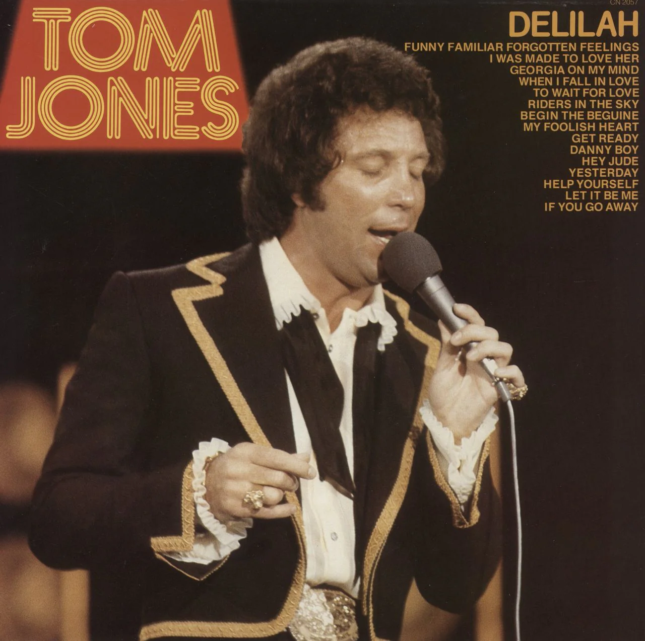 Tom Jones Delilah UK Vinyl LP