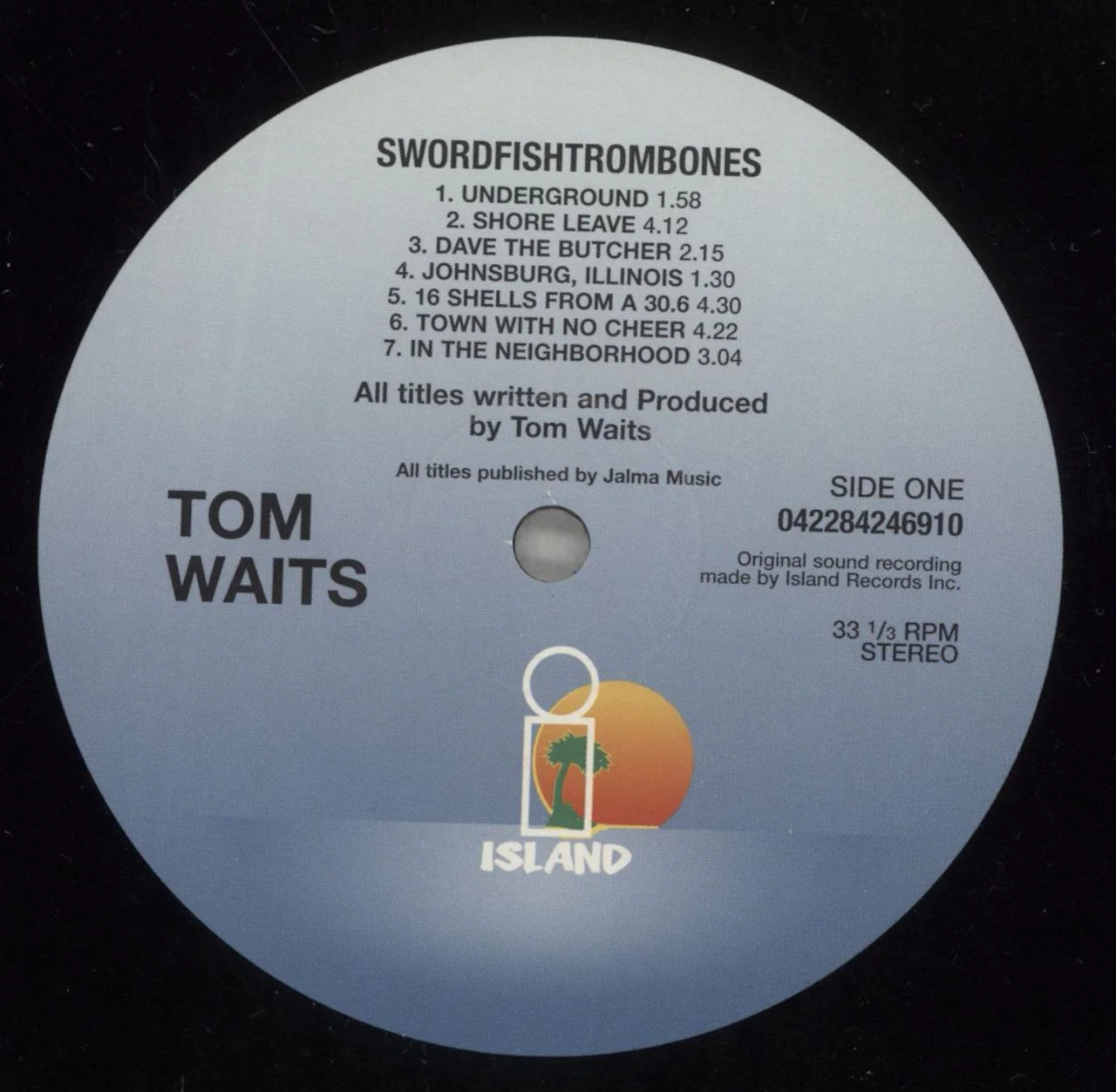 Tom Waits Swordfishtrombones - 180gm UK Vinyl LP - Image 2