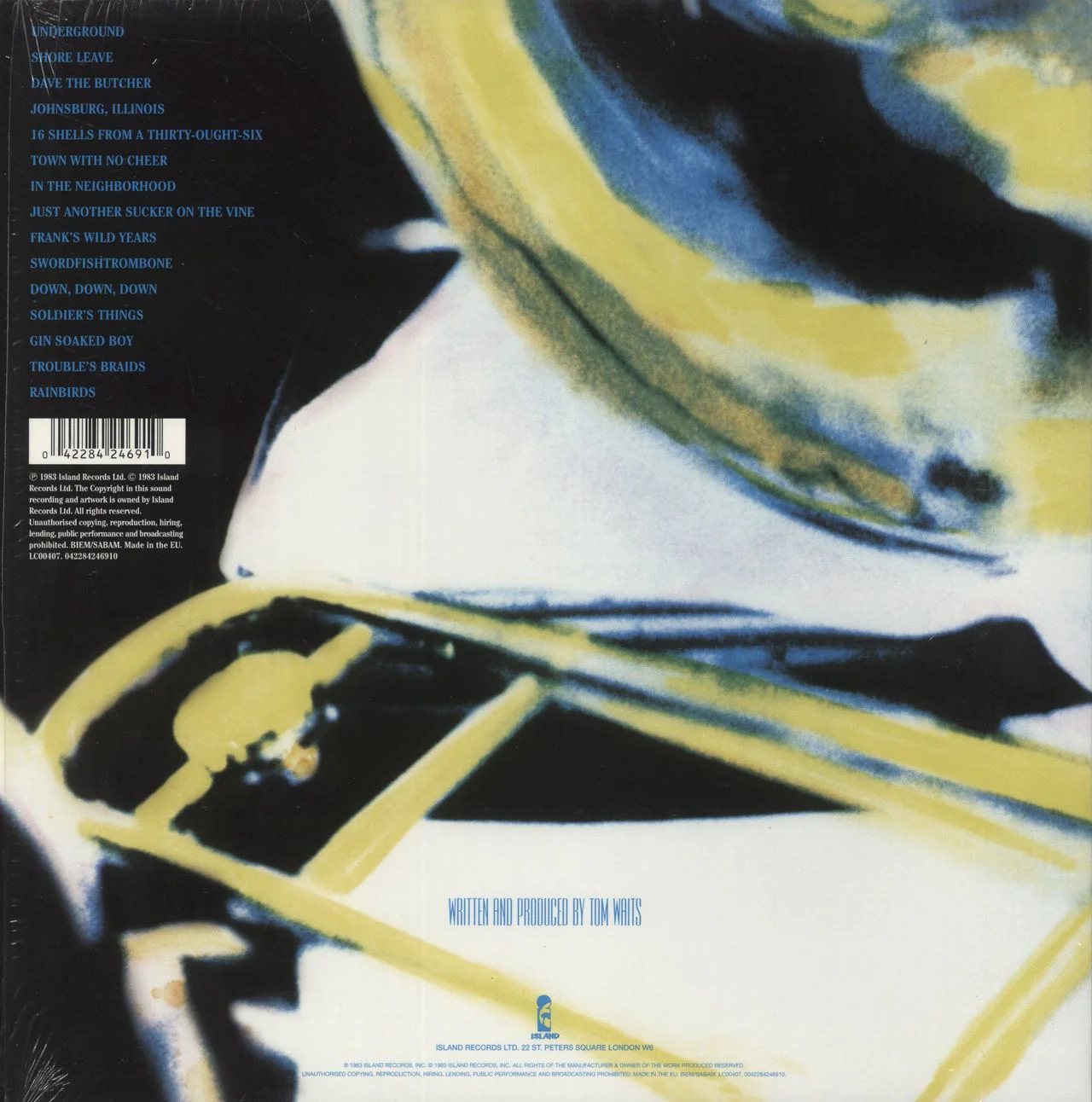 Tom Waits Swordfishtrombones - 180gm UK Vinyl LP - Image 3