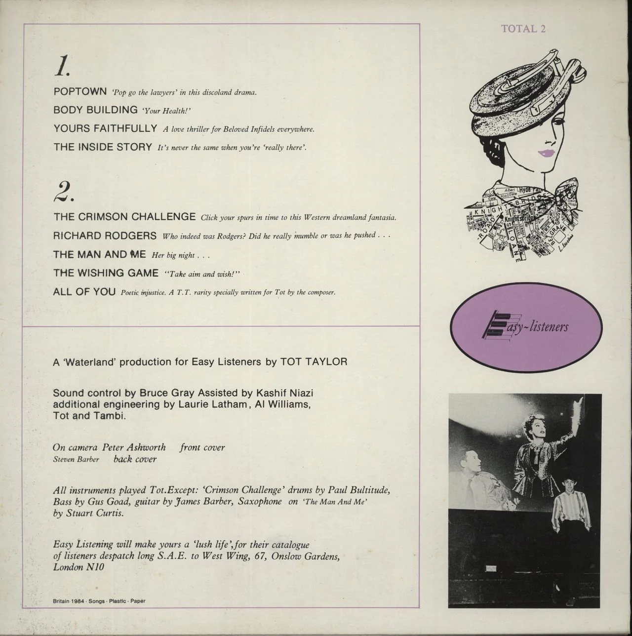 Tot Taylor The Inside Story French 7" vinyl - Image 3