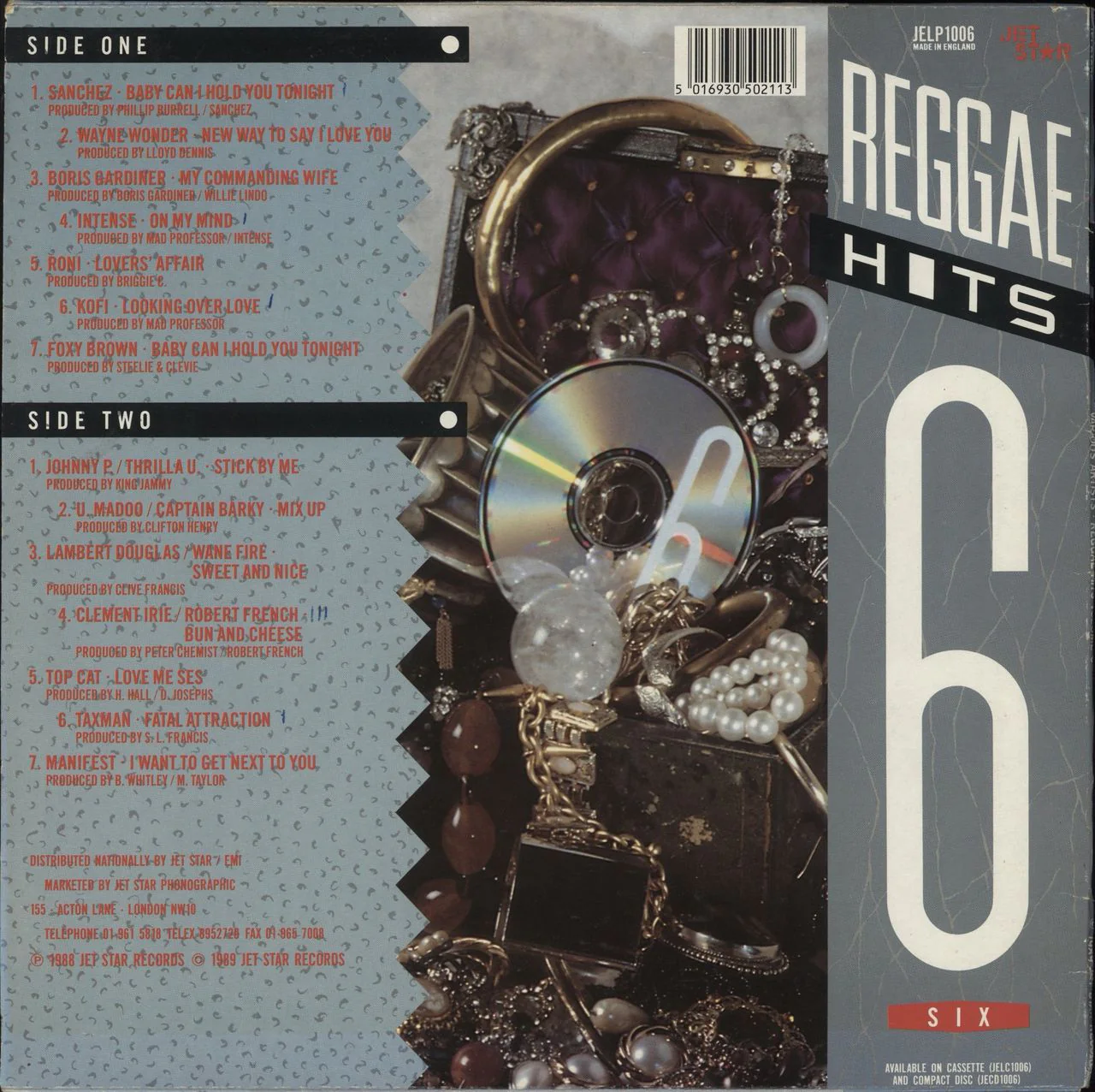 Various-Reggae & Ska Reggae Hits Vol. 6 UK Vinyl LP - Image 3