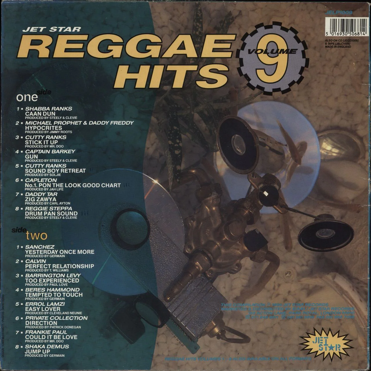 Various-Reggae & Ska Reggae Hits Volume 9 UK Vinyl LP - Image 3